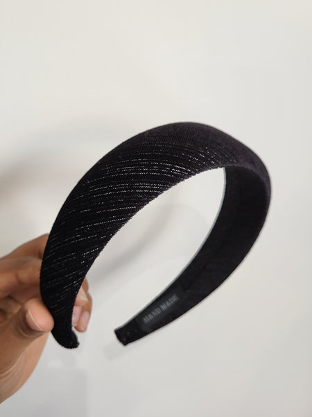 ICHI Black Padded Hairband
