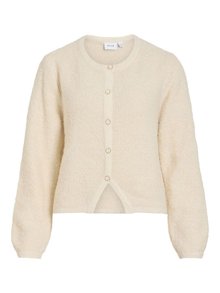 Vila Textured Button Front Cardigan