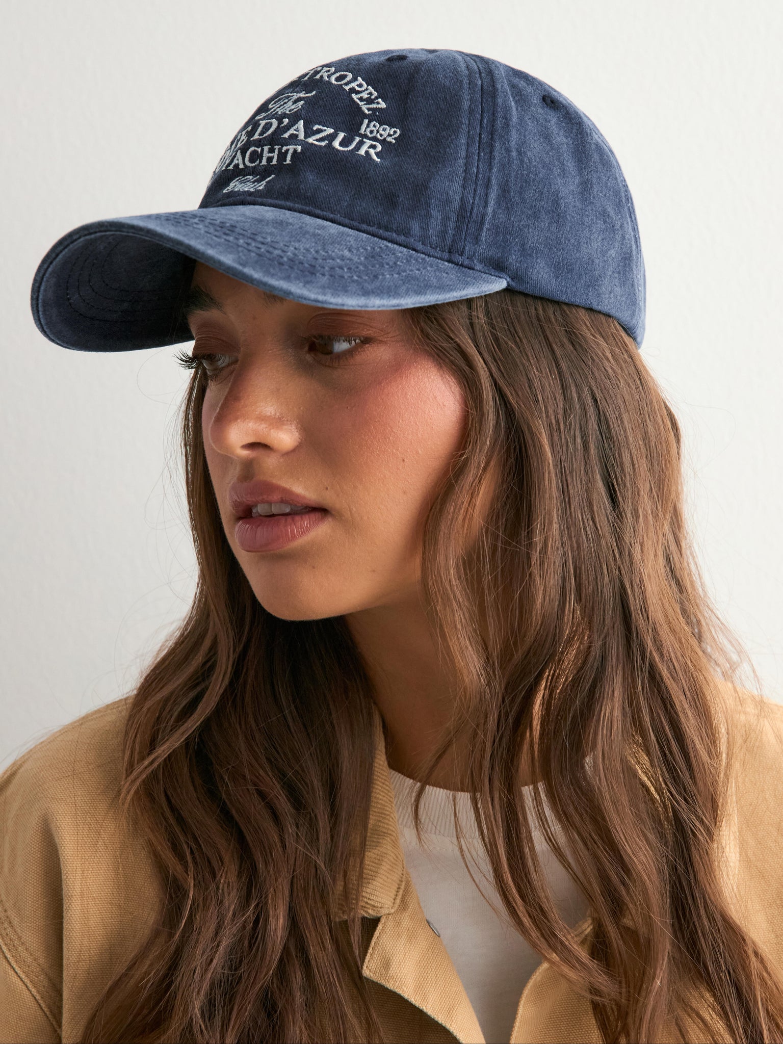 Pieces Washed Blue Saint Tropez Yacht Club Baseball Cap