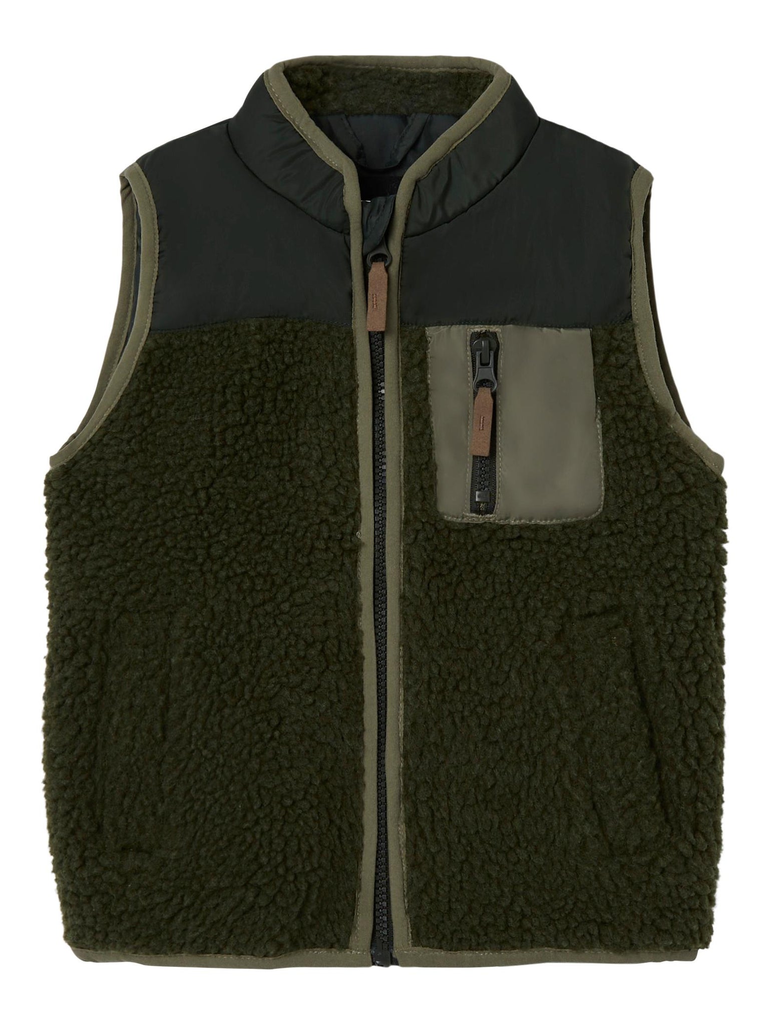 Boys Khaki Teddy Body Warmer