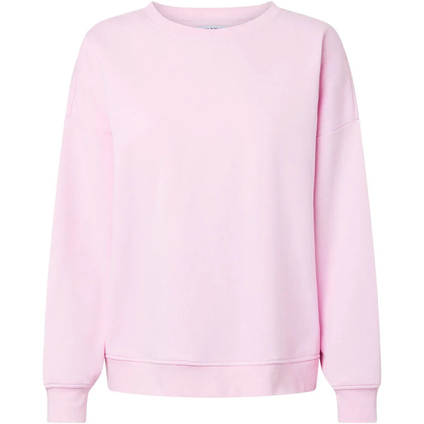 Pieces Oversized Sweatshirt In Pink