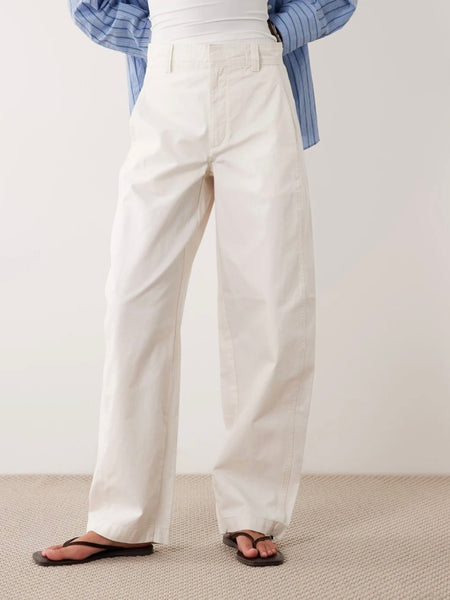 JDY High Waist Barrel Leg Trousers