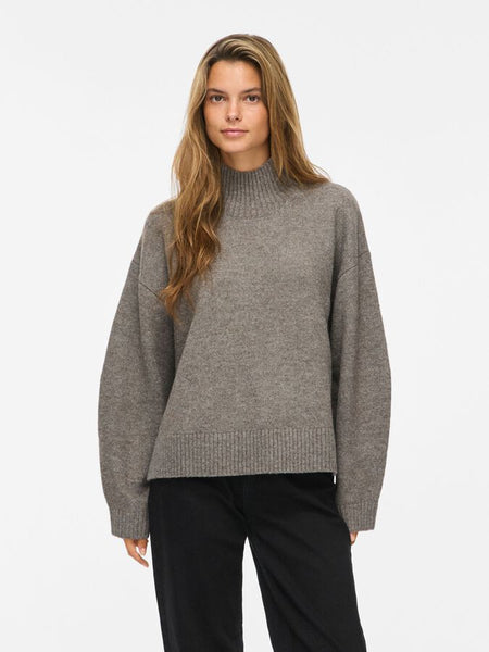 Vila High Neck Knitted Jumper - Part of a Co-ord Set
