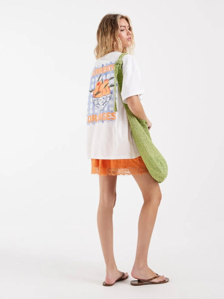 VM Sorrento Oranges Oversized Graphic Tshirt