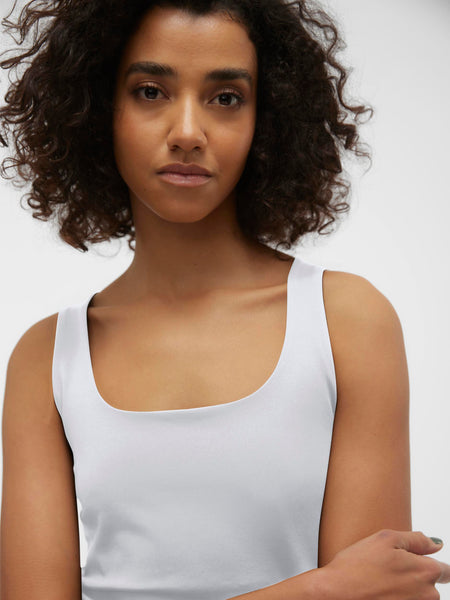 VM Reversible Square Neck Sleeveless Tank Top