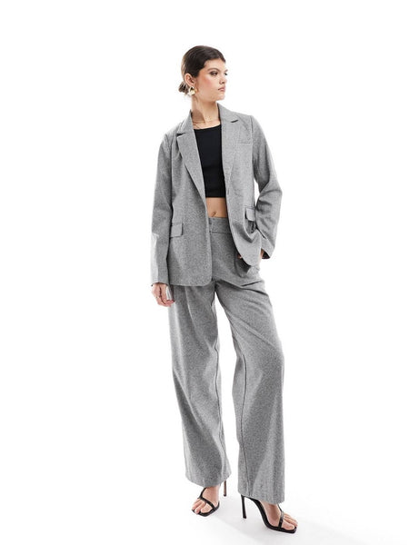 Vila Tailored Herringbone Blazer Co-ord