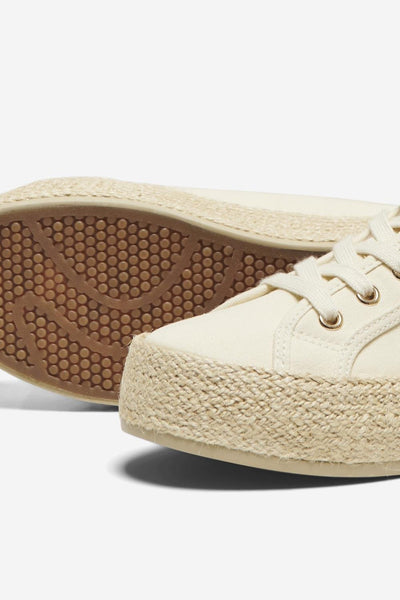 Only Beige Espadrille Trainers