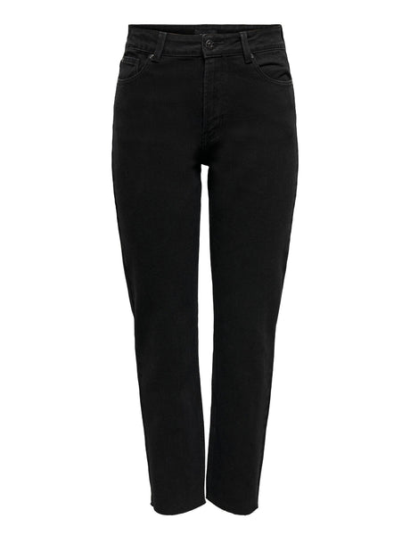 Only Emily High Waist Straight Leg Jeans