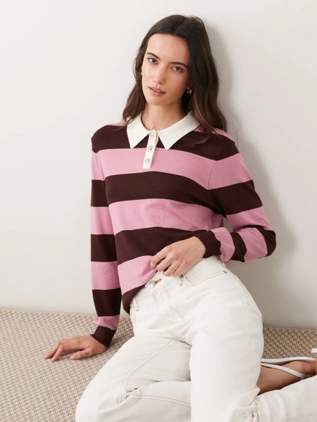 JDY Long Sleeve Polo Knit Available In 2 Colourways