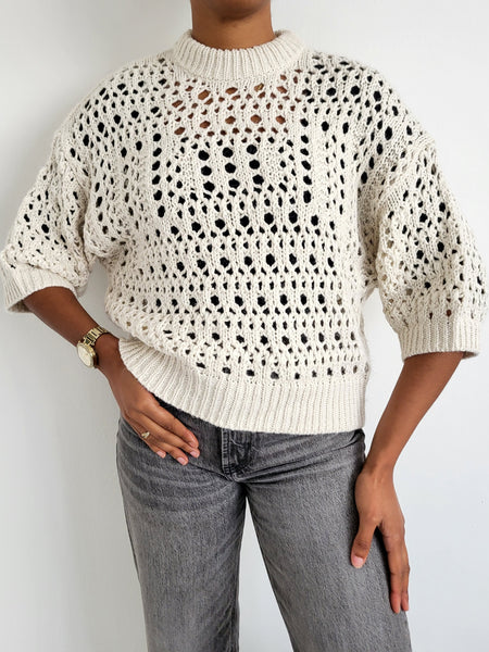 Pieces Crochet Knitted Top
