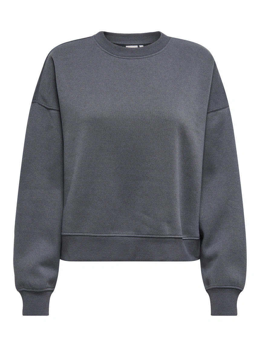 Only Sweat Lab Wide Leg Joggers & Sweatshirt Set In Grey - Items Sold Separately