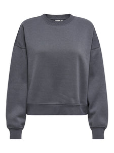 Only Sweat Lab Wide Leg Joggers & Sweatshirt Set In Grey - Items Sold Separately
