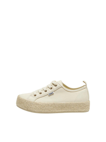 Only Beige Espadrille Trainers