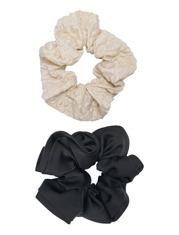 Only 2 Piece Hair Scrunchie - Available in 2 Colourways