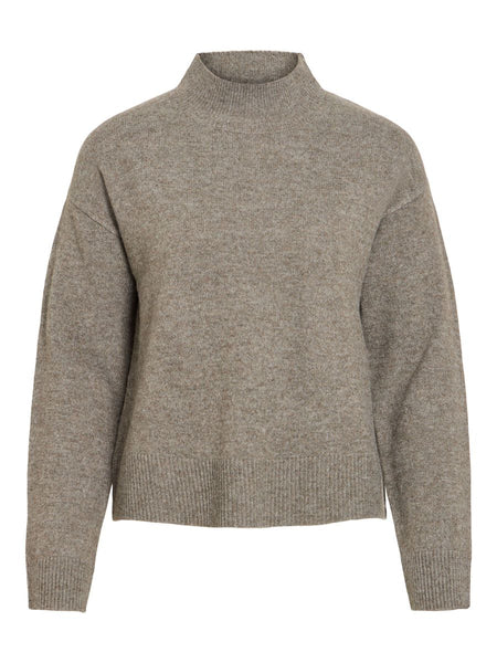 Vila High Neck Knitted Jumper - Part of a Co-ord Set