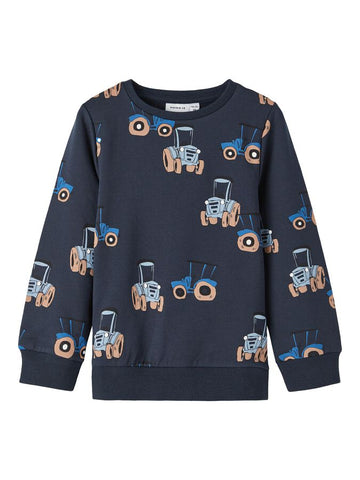 Boys Mini Tractor Sweatshirt