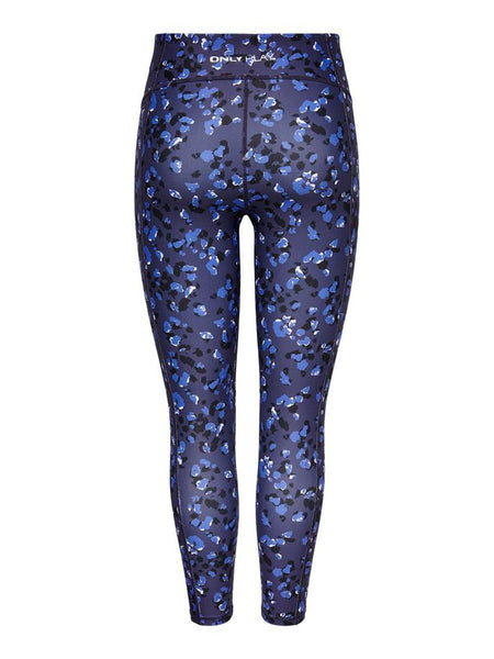 Only Play Leopard Print Training Sports Leggings