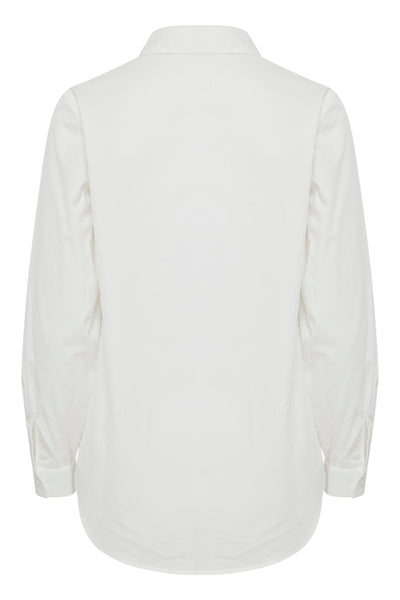 ICHI Embellished White Shirt
