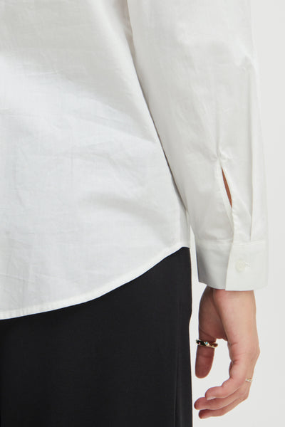 ICHI Embellished White Shirt