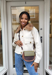 Only Emma Short Fur Collar Jacket