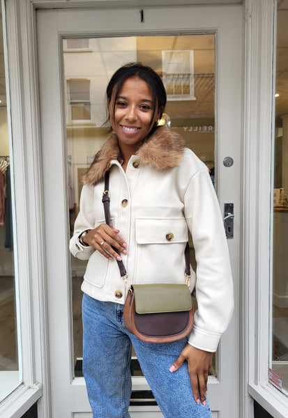 Only Emma Short Fur Collar Jacket