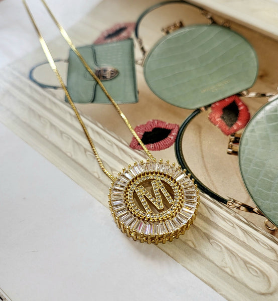 Gold Initial Necklace