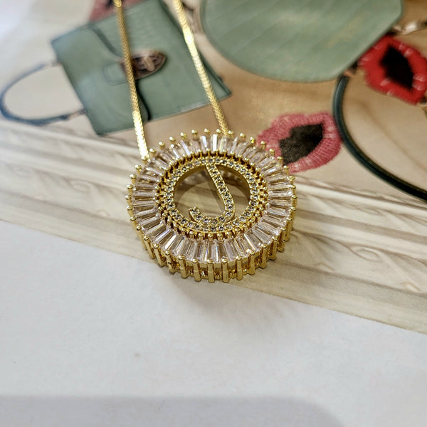 Gold Initial Necklace