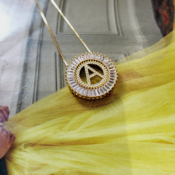 Gold Initial Necklace