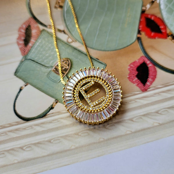 Gold Initial Necklace