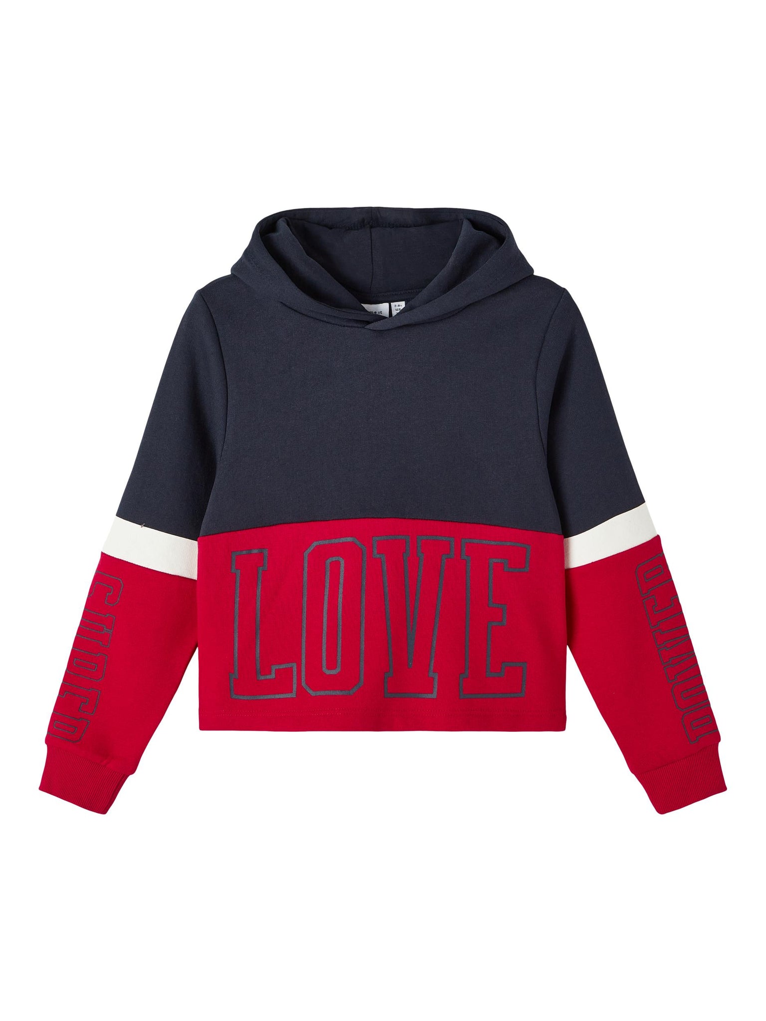 Girls Red Love Hoodie
