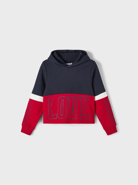 Girls Red Love Hoodie