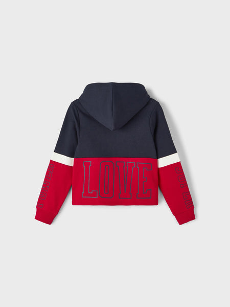 Girls Red Love Hoodie