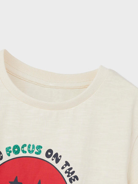 Girls Smile Cropped T-shirt