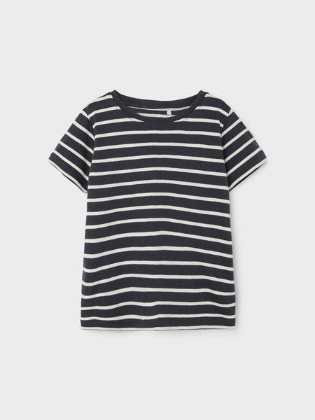 Boys Mini Navy Stripe T-shirt