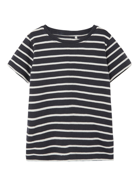 Boys Mini Navy Stripe T-shirt