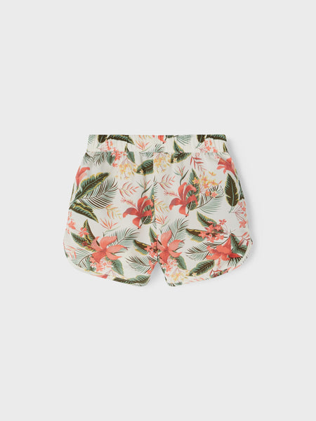 Girls Mini Tropical Shorts