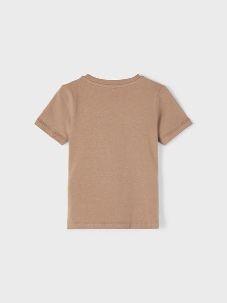 Boys Mini Brown Lentil T-shirt