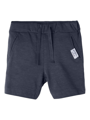 Boys Mini Sweat Shorts In Navy