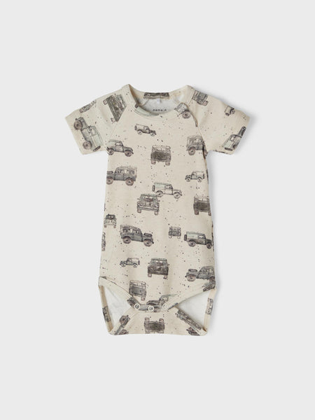 Baby Boy Rusty Car Romper Vest