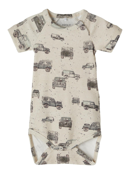 Baby Boy Rusty Car Romper Vest