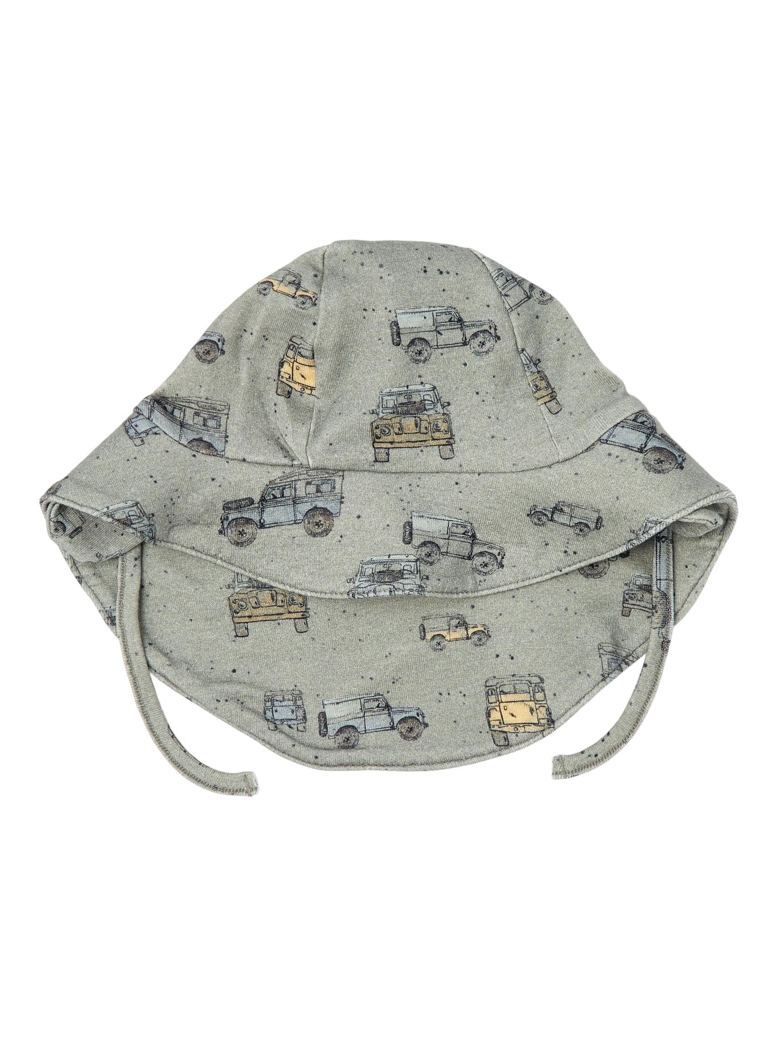 Baby Boy Rusty Car Green Sun Hat