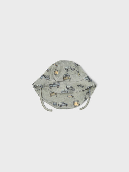 Baby Boy Rusty Car Green Sun Hat