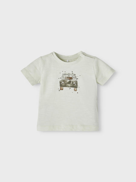 Baby Boy Rusty Car Mint T-shirt