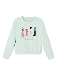 Girls Sequin Fashion Sweatshirt