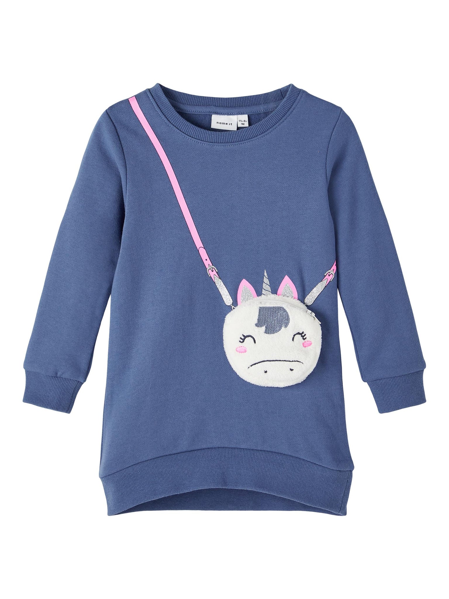Girls Mini Unicorn Tunic Sweater
