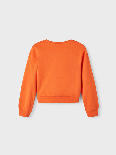 Girls Spread Kindness Short Sweatshirt