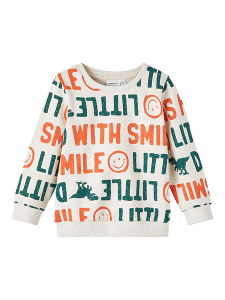 Boys Mini Smile Sweatshirt