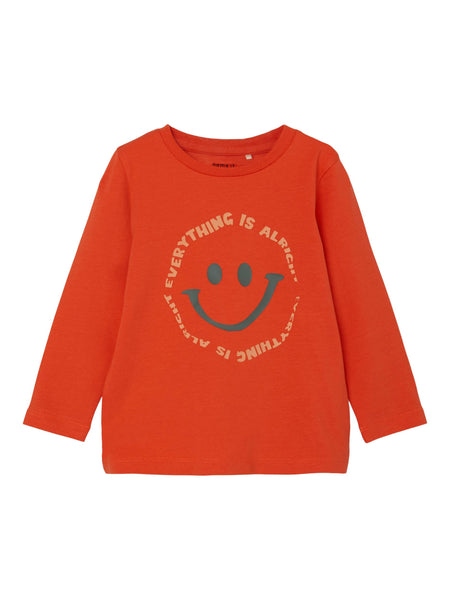 Boys Mini Everything Is Alright Long Sleeve Tshirt