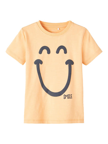 Boys Mini Orange Smile T-shirt