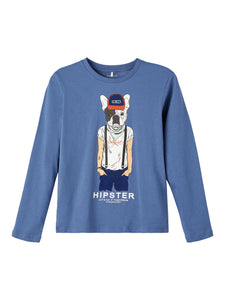 Boys Cool Dude Long Sleeve Top